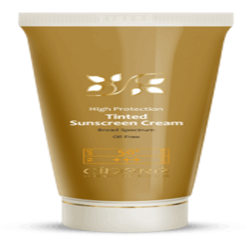 کرم ضد آفتاب رنگی +SPF50 سینره